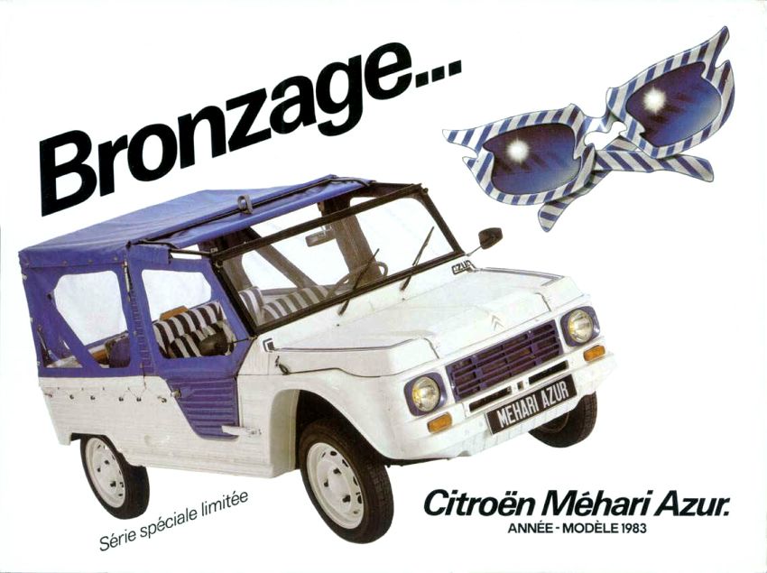 Mehari Azur El Citroën Mehari cumple 55!